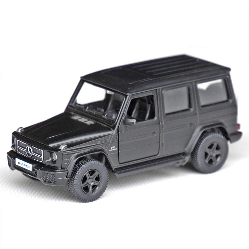 Tianmei 1:32 Scale SUV Styling Alloy Die-Cast Car Model Collection Decoration Ornaments, Kids Play Vehicle Toys with Pull Back Action and Open Doors (BC G63 - Black) - Image 1